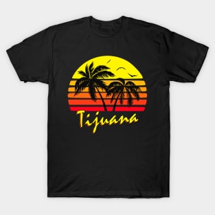 Tijuana Retro Sunset T-Shirt